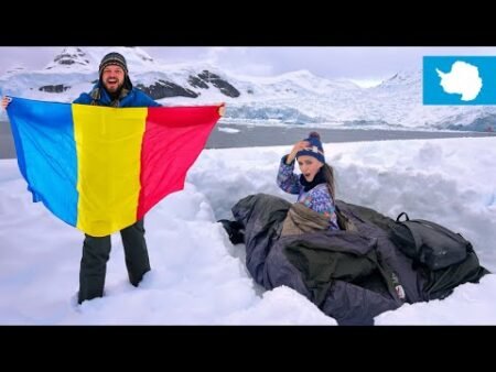 Sleeping in the snow (under the stars) in Antarctica! The most expensive night's accommodation of our lives